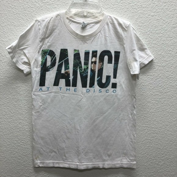 Panic! At The Disco Tops - 3 for $15 Promo - Panic! At The Disco Small White Cotton Band Tee SM